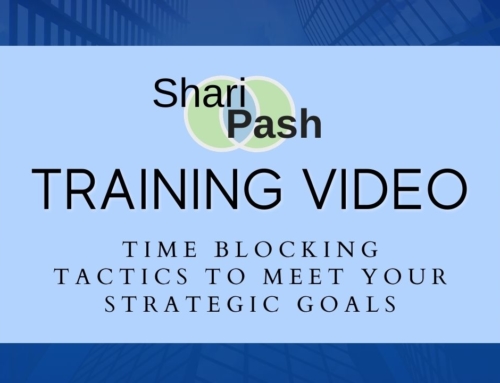 VIDEO: Time Blocking Tactics to Meet Your Strategic Goals