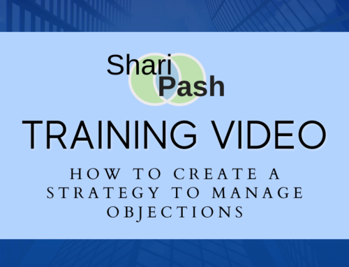 VIDEO: How to Create a Strategy to Manage Objections